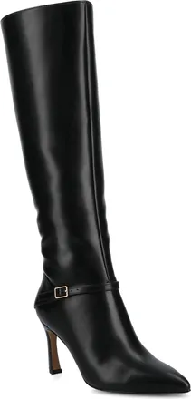 Journee Collection Womens Elara Medium and Wide Width Knee High Dress Boots