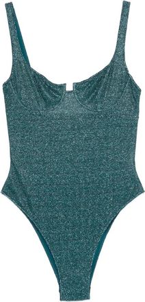 Os&eacute;ree Lumi&egrave;re Balconette Maillot - Dames - Badpakken - Blauw - L - Badmode