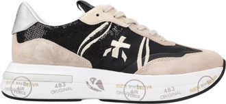 Premiata Cassie 6720 - Dames - Sneakers - Veelkleurig - 35 EU - Su&egrave;de - Schoenen