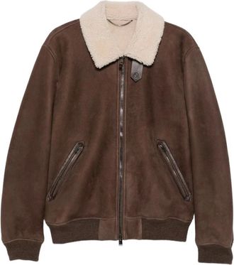 Canali Giacca Ls00329 - - Jackets - Uomo - Marrone - L