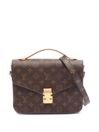 Louis Vuitton 2017 Monogram Pochette Metis satchel - Brown