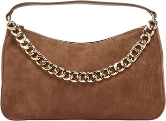 Twinset Tassen, Dames, Bruin, ONE Size, Katoen, Shoulder Bag