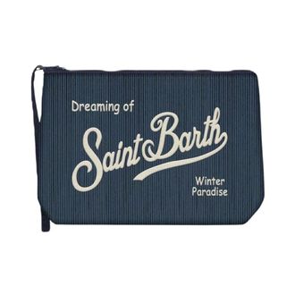 MC2 Saint Barth Aline Corduroy - - Bags - unisex - Blu - ONE SIZE