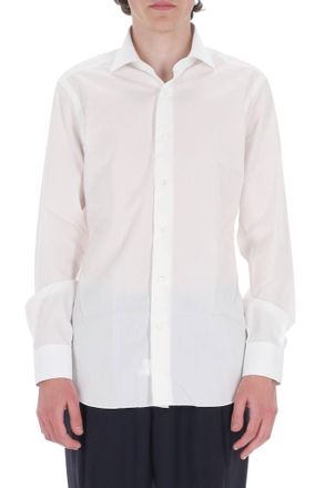 Barba Journey Label Cotton Casual Shirt