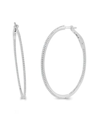Sabrina Designs 14K 0.54 Ct. Tw. Diamond Inside Out Hoops