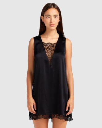Belle & Bloom After Party Lace Mini Dress