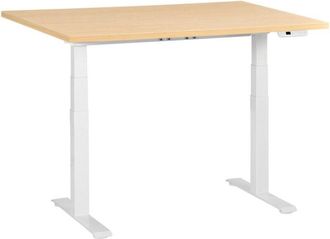 Beliani Beliani - Scrivania regolabile in altezza elettricamente bianco 120 x 60 cm destines