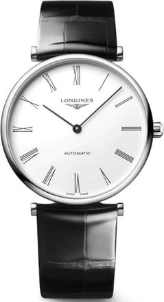 Longines La Grande Classique Automatic White Dial Stainless Steel Mens Watch L4.918.4.11.2