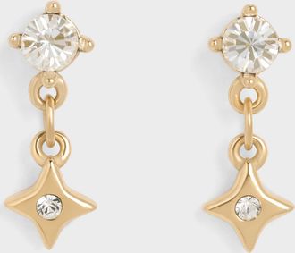 Charles & Keith Everest Crystal Star Drop Earrings