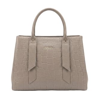 Pierre Cardin Lumina Chic Handtas - Dames - Tassen - Beige - Maat: ONE Size Leer