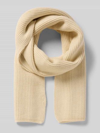 Moss Copenhagen Grobstrick-Schal aus Viskose-Mix Modell GALINE RACHELLE in Offwhite Melange, Gr&ouml;&szlig;e 1