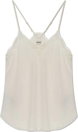 Zadig&Voltaire Mujer, Camisetas, Beige, Talla: M