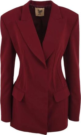Aniye By Sienna Jasjurk - Dames - Blazers - Rood - S - Polyester - Jassen