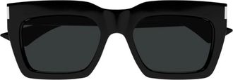 Saint Laurent SL 810 Zonnebril - unisex - Zonnebrillen - Zwart - ONE Size - Accessoires