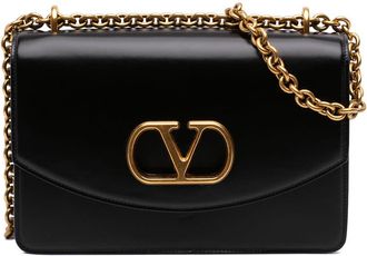 Valentino Pre-owned Valentino Small Shiny Calfskin VLogo Vain Crossbody Ladies G4MZ7R64VWFAO0Z3