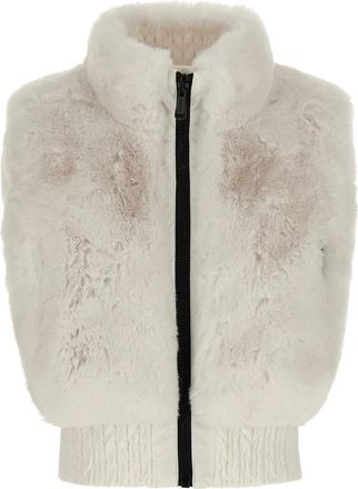 Goldbergh Dahlia Reversible Vest - Dames - Bodywarmers - Wit - M - Polyester - Jassen