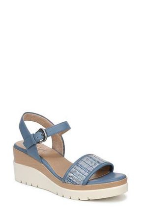 Naturalizer Graciela Wedge Sandal in Navy at Nordstrom Rack, Size 6.5