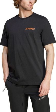 adidas Terrex Graphic T-Shirt Asia Sizing Black IZ0466