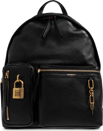 Balmain Pulse Rugzak - Heren - Rugzakken - Zwart - ONE Size - Katoen - Tassen