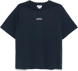A.P.C. x Asics Wind T-shirt - Blue