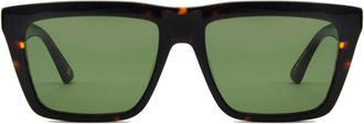 SmartBuy Collection Square Full Rim Plastic Mens Sunglasses Tortoiseshell Size Standard - Free Lenses - SmartBuy Collection