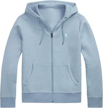 Polo Ralph Lauren Felpa con cappuccio e zip - Blu