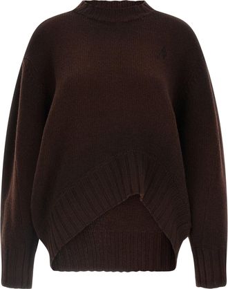 The Attico Logo Embroidery Sweater