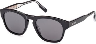 Ermenegildo Zegna EZ0221 01A Mens Sunglasses Black Size 52