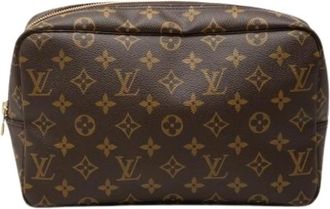 Louis Vuitton Pre-owned Trousse Toilette 28 - Dames - Vintage Accessoires - Bruin - ONE Size - Vintage