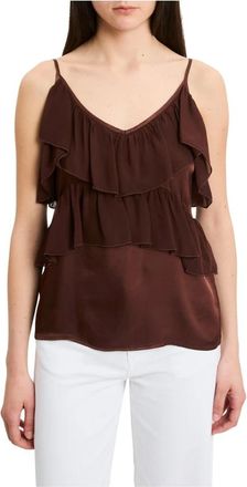 Dixie Tops, Dames, Bruin, M, Top Dixie