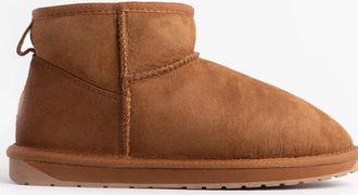 Emu Womens EMU Australia STINGER MICRO Womens Sheepskin Boot Chestnut - Brown - Size: 4