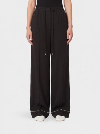 Sportmax Pantaloni palazzo in jersey con coulisse