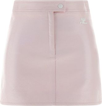 Courr&egrave;ges Vinyl Skirt