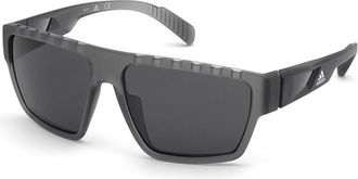 Adidas Sport SP0008 20A Mens Sunglasses Grey Size 61