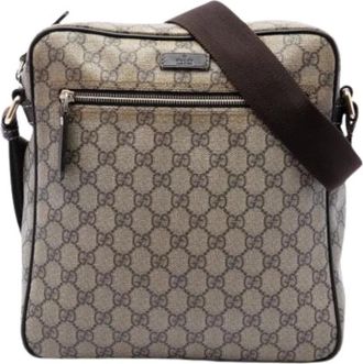 Gucci Borsa a tracolla Pre-owned Vintage in tela - - Pre-owned - unisex - Beige - ONE SIZE