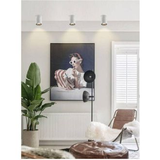 Trade Shop Trade Shop Traesio - Trade Shop - Faretto Plafoniera Soffitto 20w Applique Cilindro Led Cob Vari Toni Luce F20w-5b
