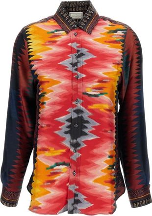 Pierre-Louis Mascia Dames, Blouses & Shirts, Veelkleurig, Maat: S Zijde