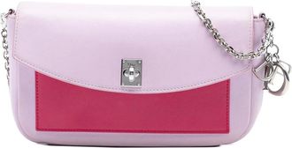 Dior Pre-owned Cross Body Bags, female, Pink, Size: ONE SIZE Pre-owned Chain Shoulder Bag