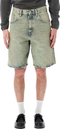 Sunflower Super Wide Indigo Vintage Washed Shorts