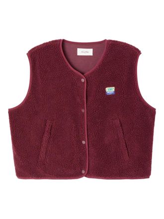 American Vintage Hoktown textured zip gilet