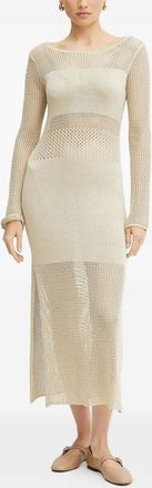 Fracomina Abito con spacchi laterali - Toni neutri