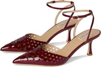 Badgley Mischka Omelia Womens Shoes Red Patent : 8.5 M, Leather