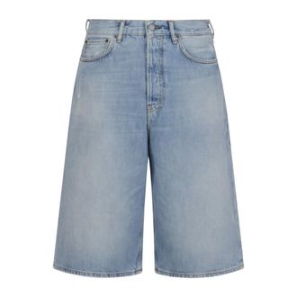 Acne Studios Denim Shorts, male, Blue, Size: M Denim Shorts