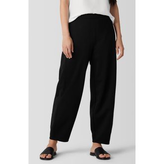 Eileen Fisher Lantern Ankle Pants in Black at Nordstrom, Size Xx-Small