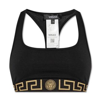 Versace Fitness, Dames, Zwart, S, Katoen, Katoenen BH