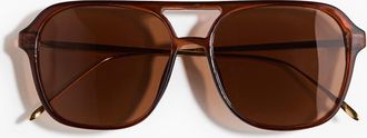 H&M Polarisierte Sonnenbrille - Brown