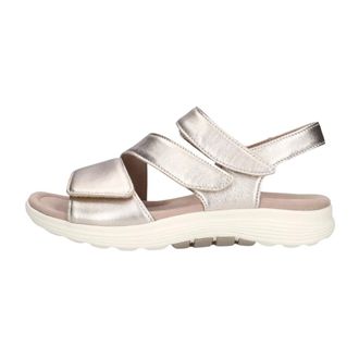 Gabor Schoenen, Dames, Grijs, 42 1/2 EU, Leer, 813 Sandal