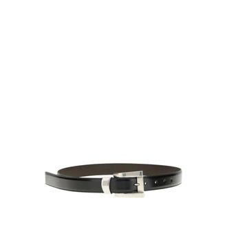 Versace Dames, Accessoires, Zwart, Maat: 85 CM Leer