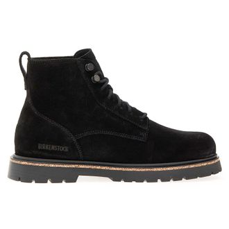 Birkenstock Highwood Lace Mid Suede Leather Mens Ankle Boots - Black - Size:UK 10.5