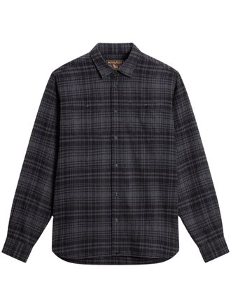 Woolrich Warren Checked Cotton Flannel Shirt